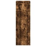 vidaXL Buffet chêne fumé 40x41x124 cm bois d'ingénierie
