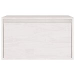 vidaXL Meubles TV 3 Pièces Blanc Bois massif de pin