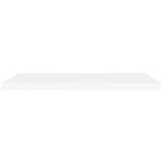 vidaXL Étagères murales flottantes 4 Pièces blanc 90x23 5x3 8 cm MDF