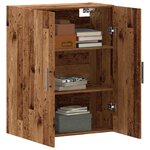 vidaXL Armoire murale vieux bois 69 5x34x90 cm