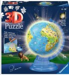 Puzzle 3D Globe illumine 180p