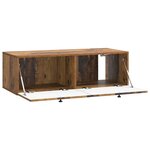 vidaXL Meuble TV mural Bois ancien 99 x 41 x 30 cm Bois d'ingénierie