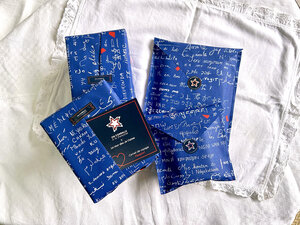 KIT 4 emballages cadeaux réutilisables “Je t’aime”