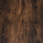 vidaXL Banc à chaussures Chêne fumé 103x30x55 cm Bois d'ingénierie