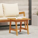vidaXL Table d'appoint 45x45x40 cm en bois d'acacia
