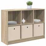 vidaXL Buffet Chêne Sonoma 102 x 32 x 73 5 cm
