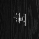 vidaXL Meuble de Rangement Chêne noir 31 5 x 32 x 124 cm