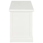 vidaXL Meuble TV Blanc 90x30x40 cm Bois