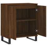 vidaXL Buffet Chêne marron 60x35x70 cm Bois d'ingénierie