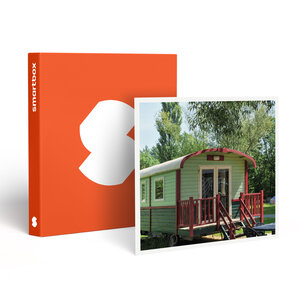 SMARTBOX - Coffret Cadeau Séjour insolite en famille : 2 jours bucoliques en roulotte près de Cognac -  Séjour