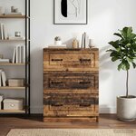 vidaXL Armoire à tiroirs Bois ancien 66 x 34 5 x 87 cm
