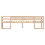 vidaXL Cadre de lit pour enfants sans matelas 90x200 cm pin massif