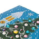 Carte à diamanter Strass Crystal Art Noël Sapin 18 cm