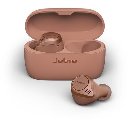 Jabra active elite 75t écouteurs sans fil true wireless réduction active du bruit sienna