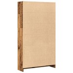 vidaXL Bibliothèque vieux bois 80x24x143 cm bois d'ingénierie