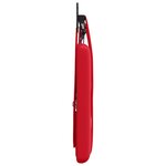 vidaXL Tête de lit suspendue Avec lumière LED Rouge Simili cuir