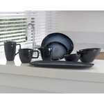 Cosy & Trendy Assiette à dessert Sapphire 6 Pièces Ovale bleu saphir