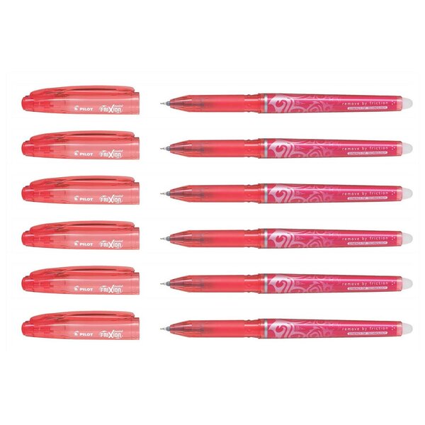 Stylo roller FriXion Point 0 5 Rouge x 6 PILOT