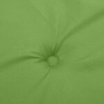 vidaXL Coussin de chaise longue vert mélangé (75+105) x 50 x 4 cm tissu