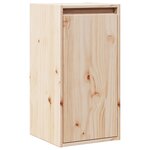 vidaXL Armoire murale 30x30x60 cm Bois de pin massif