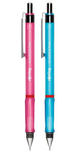 Rotring visuclick  set de 2 portes-mines  rose et bleu + mines 0.7mm