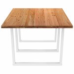 vidaXL Table à manger 280x120x74 cm bois de chêne massif rectangulaire