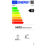 Frigo professionnel 600 litres vitré - blanc - atosa - r600a - acier inoxydable1600 775x723x1820mm