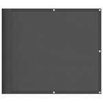 vidaXL Écran de balcon anthracite 90x800 cm 100  polyester oxford