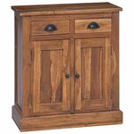 vidaXL Armoire de rangement avec tiroir Naturel 65 x 30 x 75 cm