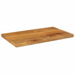 vidaXL Dessus de table 50x20x3 8 cm rectangulaire bois massif manguier