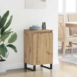 vidaXL Buffet Chêne artisanal 40 x 35 x 70 cm Bois d'ingénierie
