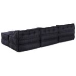 vidaXL Unité de canapé modulaire 4 Pièces Anthracite Tissu