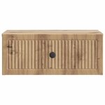 vidaXL Cabinet de chevet 2 Pièces Chêne artisanal 49 x 34 5 x 20 cm