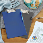 RAPESCO Porte-bloc Standard  A4  plastifié  bleu