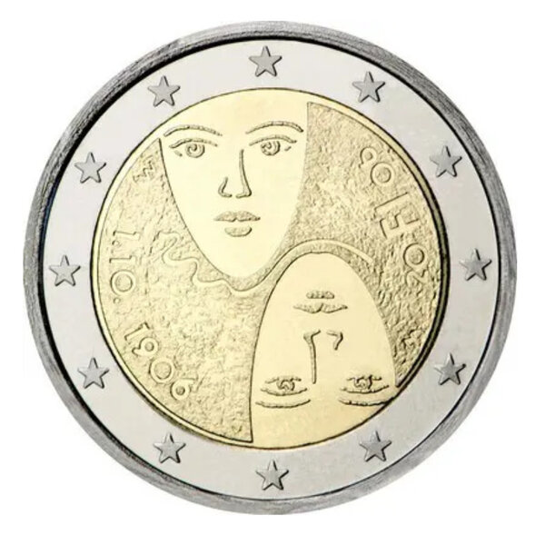 2 euros commémorative Finlande 2006 - Suffrage universel.