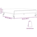 vidaXL Housse pour mobilier d'extérieur 102 x 102 x 15 cm
