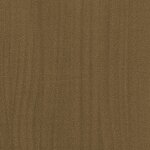 vidaXL Jardinières 2 Pièces Marron miel 50x50x70 cm Bois de pin massif