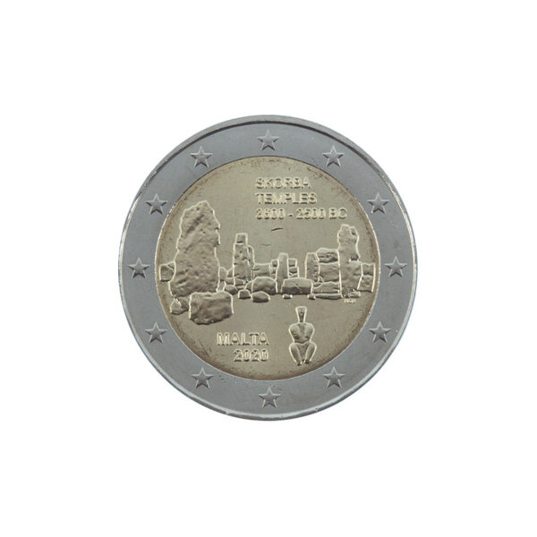 Malte 2020 - 2 euro commémorative temple