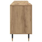 vidaXL Meuble TV chêne artisanal 150 x 30 x 50 cm Bois d'ingénierie