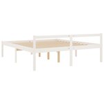 vidaXL Lit pour personne âgée sans matelas blanc 180x200 cm