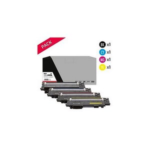 Pack de 4 toners noir et couleur générique samsung 404s - samsung st966a - su100a - su234a - su444a