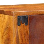 vidaXL Cabinet de chevet Marron 35 x 30 x 22 cm Bois d'acacia massif