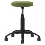 vidaXL Chaise de salle à manger Vert clair Velours