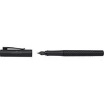 Stylo plume grip edition pointe large b  all black faber-castell