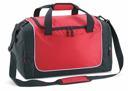 Sac de sport compact - Locker bag - QS77 - rouge - noir - blanc