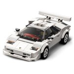 Lego 76908 speed champions lamborghini countach  jouet modele de voiture de course pour les enfants de 8 ans et plus