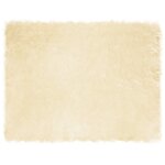 vidaXL Tapis en fausse Tafalla Crème 240 x 340 cm Polyester