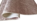 Tapis d'intérieur uni 80 x 150 cm - Beige