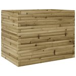 vidaXL Jardinière 90x60x68 5 cm bois de pin imprégné