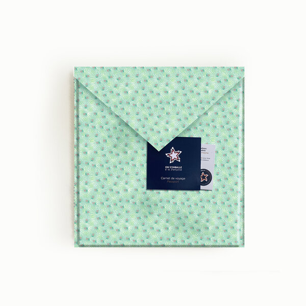 KIT Pochette cadeau réutilisable L Vert Vincennes